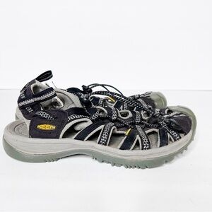 Keen H2 Newport Black Water Sandals Size 6 Women’s